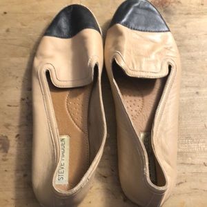 Steve Madden leather espadrilles flats